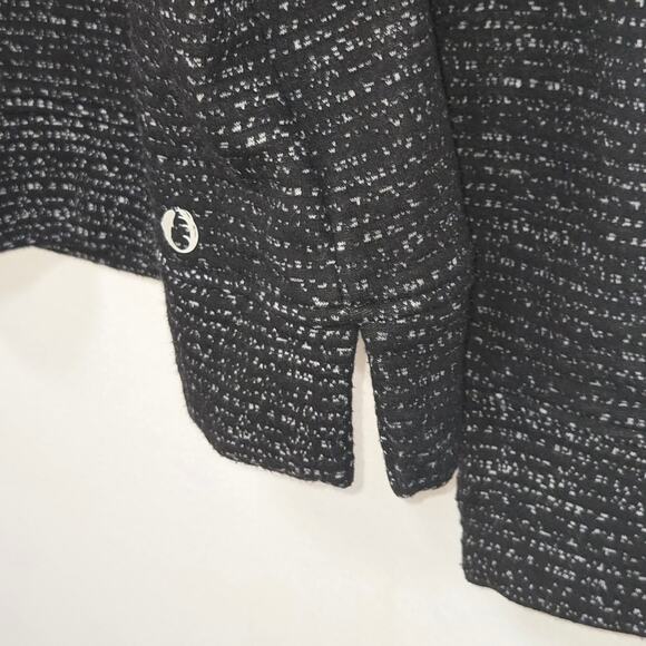 American Outdoorsman For Women Mock Neck Jacquard Pullover. Size Medium. - Picture 4 of 8